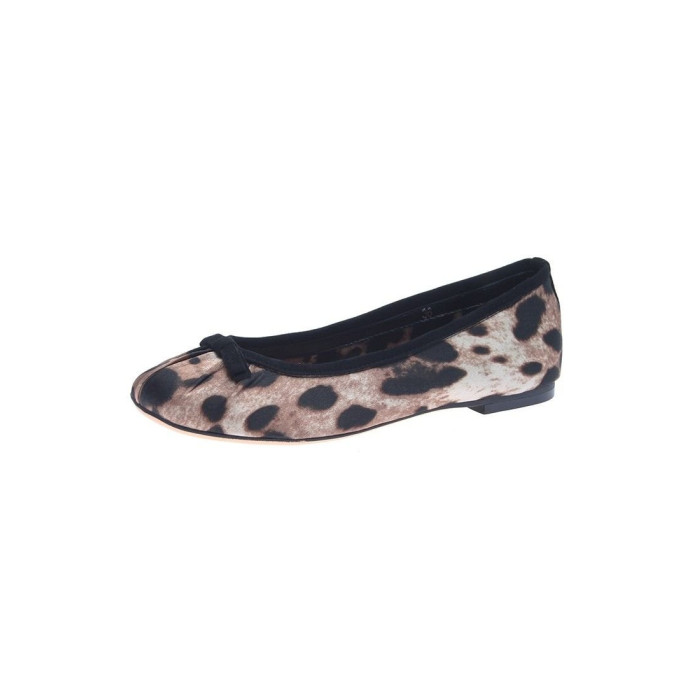 Жіночі балетки Dolce&Gabbana коричневі 373-6