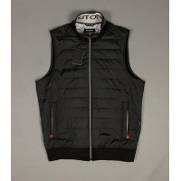 Мужской жилет Kiton черный 2332