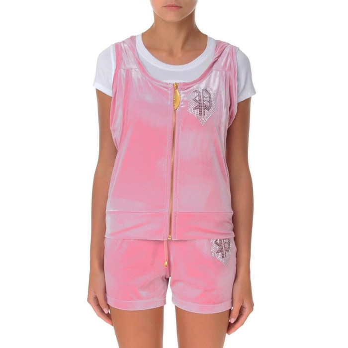 Женский спортивный костюм Philipp Plein розовый 6656