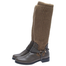 Жіночі чоботи Gucci зелені 328-617