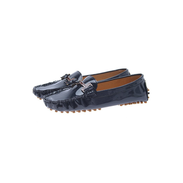 Женские мокасины Tods синие hxj1