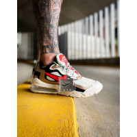 Чоловічі та жіночі кросівки Air Max 270 React Nike White/Gold
