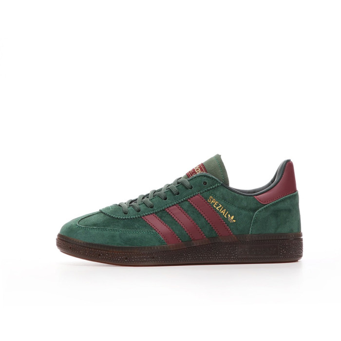 Чоловічі та жіночі кросівки Adidas Spezial Green Bordo