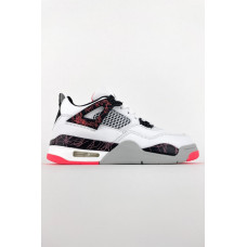 Чоловічі баскетбольні кросівки Nike Air Jordan 4 Retro White Red
