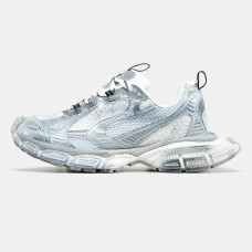 Жіночі кросівки Balenciaga 3ХL White Silver DIRTY