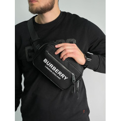 Чоловіча бананка Burberry Paddy Bag in Black Premium