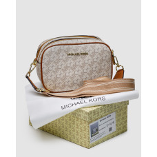 Жіноча сумка Michael Kors Camera Bag Ivory Premium