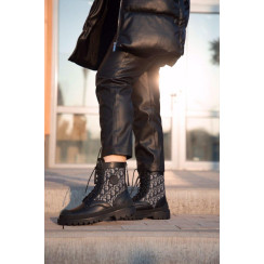 Жіночі ботинки Boots Christian Dior Black
