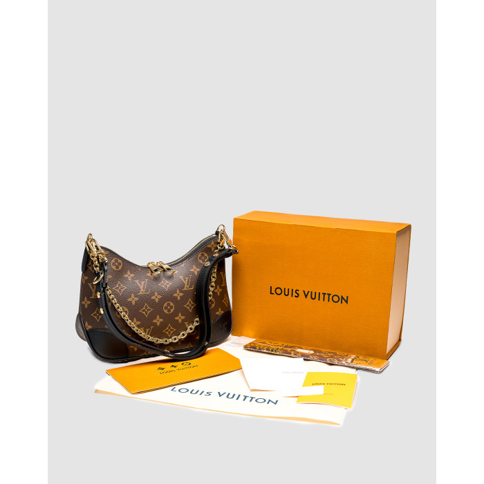 Жіноча сумка Louis Vuitton Boulogne Monogram Canvas/Black Premium