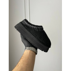 Жіночі зимові ботинки UGG Tazz Slipper Heritage Braid Black 1143976-BLK PREMIUM