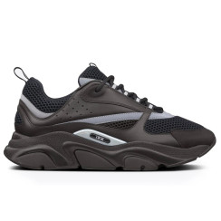 Чоловічі кросівки Dior B22 Black Calfskin Trainer Premium