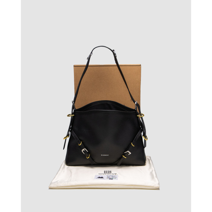 Жіноча сумка Givenchy Voyou Leather Bag Black Premium