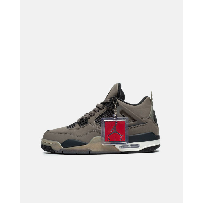 Чоловічі та жіночі баскетбольні кросівки Nike Air Jordan 4 Retro “Cave Stone” Premium
