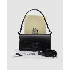 Жіноча сумка Coach Tabby Shoulder Bag 26 Black/Black Premium