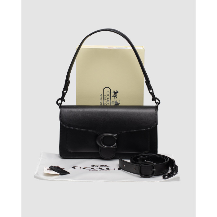 Жіноча сумка Coach Tabby Shoulder Bag 26 Black/Black Premium