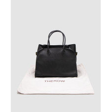 Жіноча сумка The Row Soft Margaux 39 Bag in Leather Black Premium
