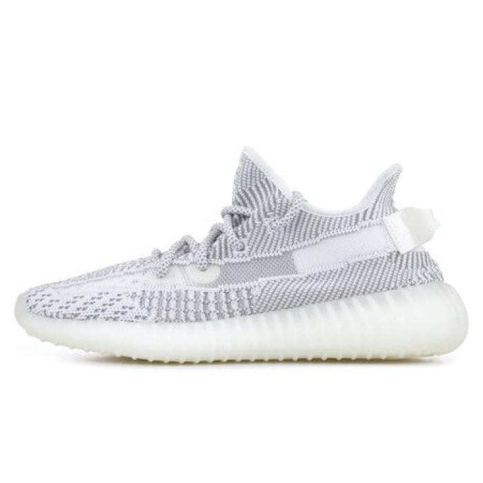 Чоловічі та жіночі кросівки Yeezy Boost 350 v2 “STATIC” (ПОЛНЫЙ РЕФЛЕКТИВ, ШНУРКИ и БЕЗ РЕФЛЕКТИВА) Adidas