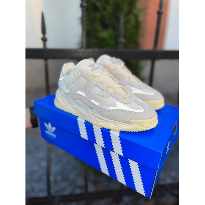 Унісекс кросівки Adidas Niteball Grey/Beige logo