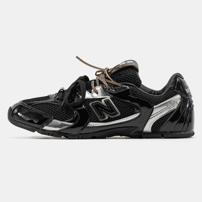 Жіночі кросівки New Balance x Miu Miu Black/Silver 530 SL Sneakers