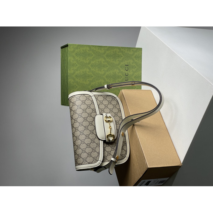 Жіноча сумка Gucci Horsebit 1955 Small Shoulder Bag Premium