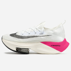 Жіночі та чоловічі кросівки Nike Air Zoom Alphafly Next% Flyknit White/Pink DJ5456-100