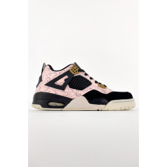 Жіночі баскетбольні кросівки Nike Air Jordan 4 Retro Pink Black