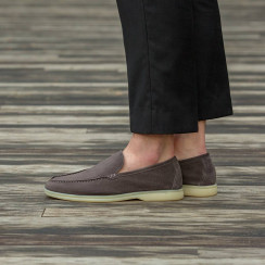 Чоловічі та жіночі лофери Loro Piana Sweet Grey Premium