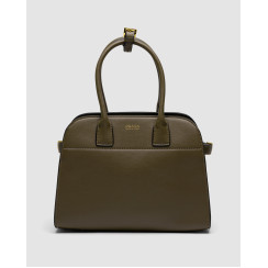 Жіноча сумка Prada Medium Olive Leather Tote Bag Premium