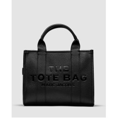 Жіноча сумка Marc Jacobs The Leather Medium Tote Bag Black Premium