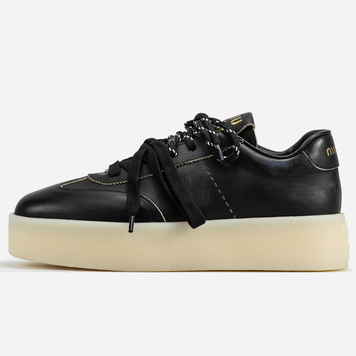 Жіночі кросівки Miu Miu Black Worn Out Dirty (Original Box)
