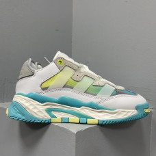 Жіночі кросівки Adidas Niteball Leather ‘White Blue Yellow ?? ’