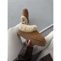 Жіночі зимові ботинки UGG TAZELLE PLATFORM CHESTNUT PREMIUM