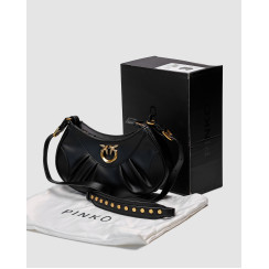 Жіноча сумка Pinko Leather Love Bag Bon Bon Crossbody Premium