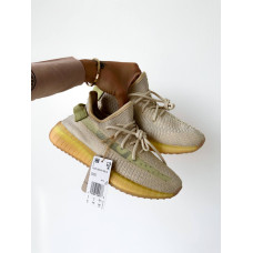 Чоловічі та жіночі кросівки Adidas Yeezy Boost 350 V2 Flax Premium