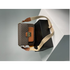Жіноча сумка Michael Kors Sloan Editor Medium Bag Brown Premium
