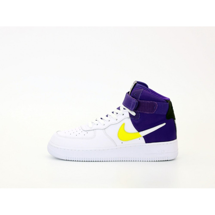 Чоловічі кросівки Air Force 1 High NBA “Lakers” & 