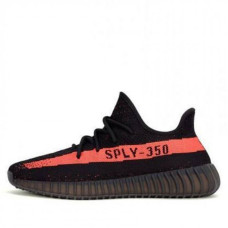 Чоловічі кросівки Yeezy Boost 350 V2 Black/Red Adidas