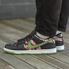 Чоловічі кросівки Nike SB Dunk Low Black Camo