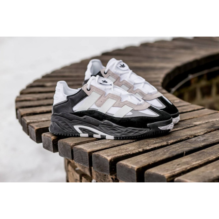 Чоловічі кросівки Adidas Niteball Black White Grey