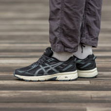 Чоловічі та жіночі кросівки Asics Gel Venture 6 Black\Beige