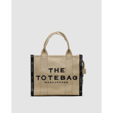 Жіноча сумка Marc Jacobs The Jacquard Small Tote Bag Beige Premium