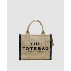 Жіноча сумка Marc Jacobs The Jacquard Small Tote Bag Beige Premium