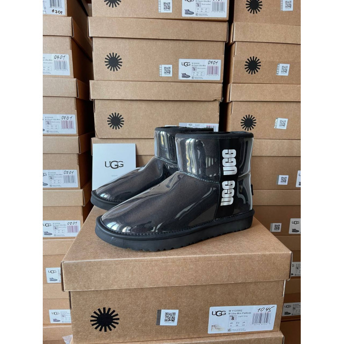 Жіночі зимові ботинки UGG Classic Clear Mini Black