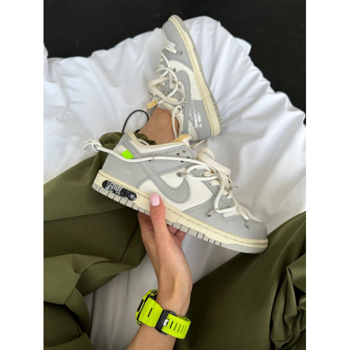 Жіночі баскетбольні кросівки Nike SB Dunk Low x Off-White Lot 49:50