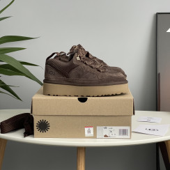 Жіночі зимові ботинки UGG Lowmel Platform Sneaker Chocolate PREMIUM