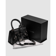 Жіноча сумка Balenciaga Hourglass X Le Cagole Black Premium