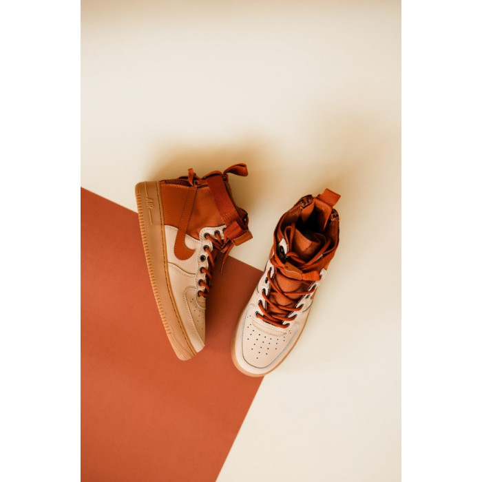 Чоловічі кросівки Air Force SF Hight Brown Nike