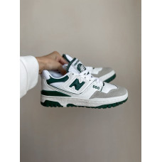 Жіночі та чоловічі кросівки New Balance 550 White\Green