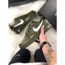 Чоловічі кросівки Air Force 1 Low Utility Olive Canvas Nike