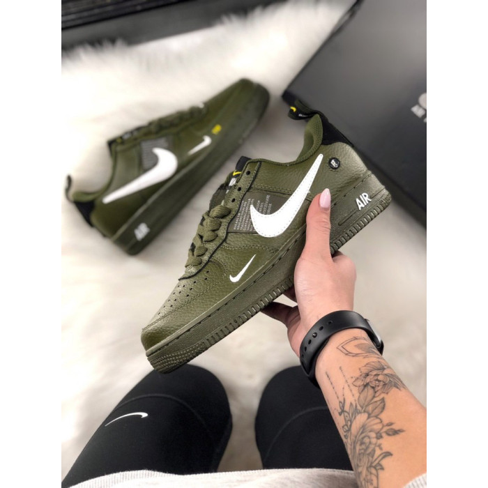Чоловічі кросівки Air Force 1 Low Utility Olive Canvas Nike